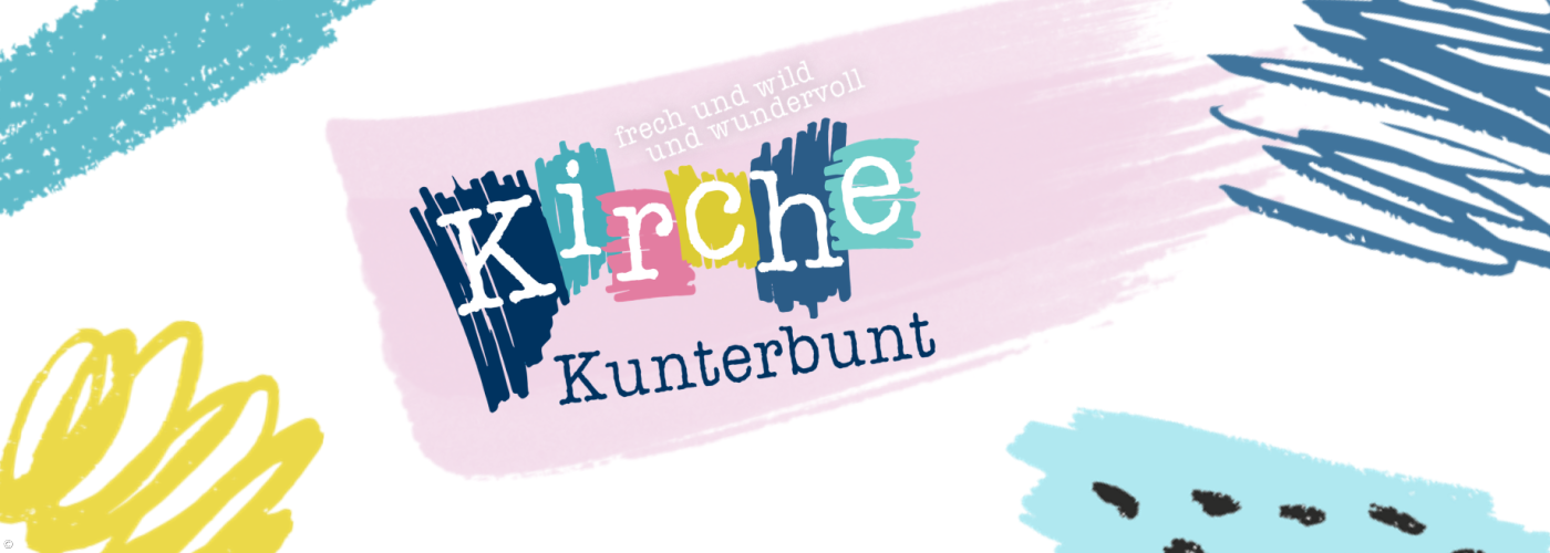 Kirche Kunterbunt Header