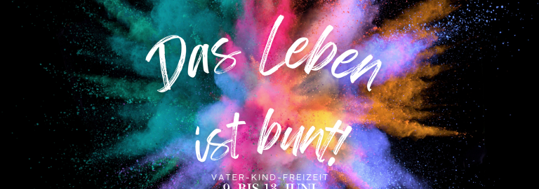 Banner Das Leben ist bunt
