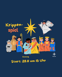 Krippenspielprobe.  